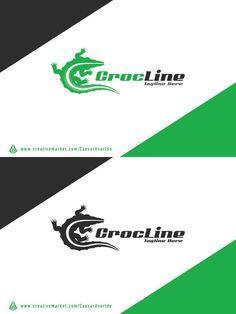 Crocodile Business Logo - Best crocodile logo image. Crocodile logo, Animal logo, Brand