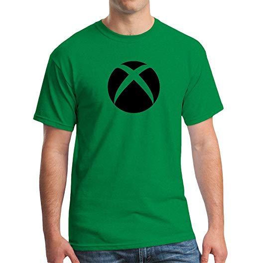 Small Xbox Logo - Xbox One Logo T Shirt (Green, Small): Clothing