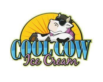 Cow Ice Cream Logo - cool cow ice cream logo design contest