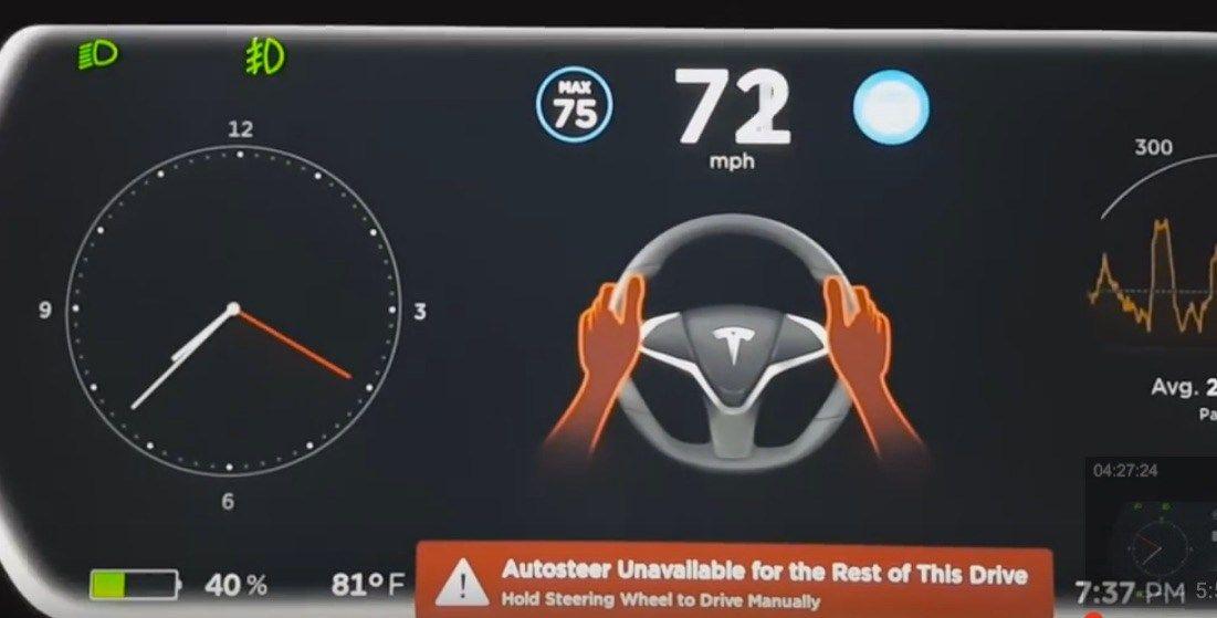 2 Red Hands Logo - Tesla Driver Killed In Florida Highway Crash Warned Multiple Times ...