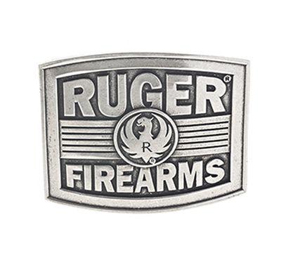 Ruger Firearms Logo - Ruger Firearms Antique Silver Tone Belt Buckle-ShopRuger
