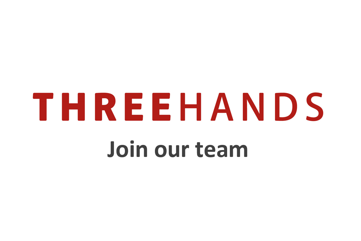 2 Red Hands Logo - join our team