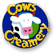 Cow Ice Cream Logo - Fan of Ice Cream? You'll Love COWS Creamery Cheeses