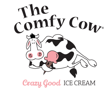 Cow Ice Cream Logo - The Comfy Cow. Louisville's Crazy Good Ice Cream