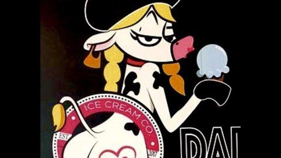 Cow Ice Cream Logo - Ice cream shop's cow derriere logo gets icy reception | WFXL