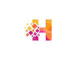 Colorful H Logo - Stock photos, royalty-free images, graphics, vectors & videos ...