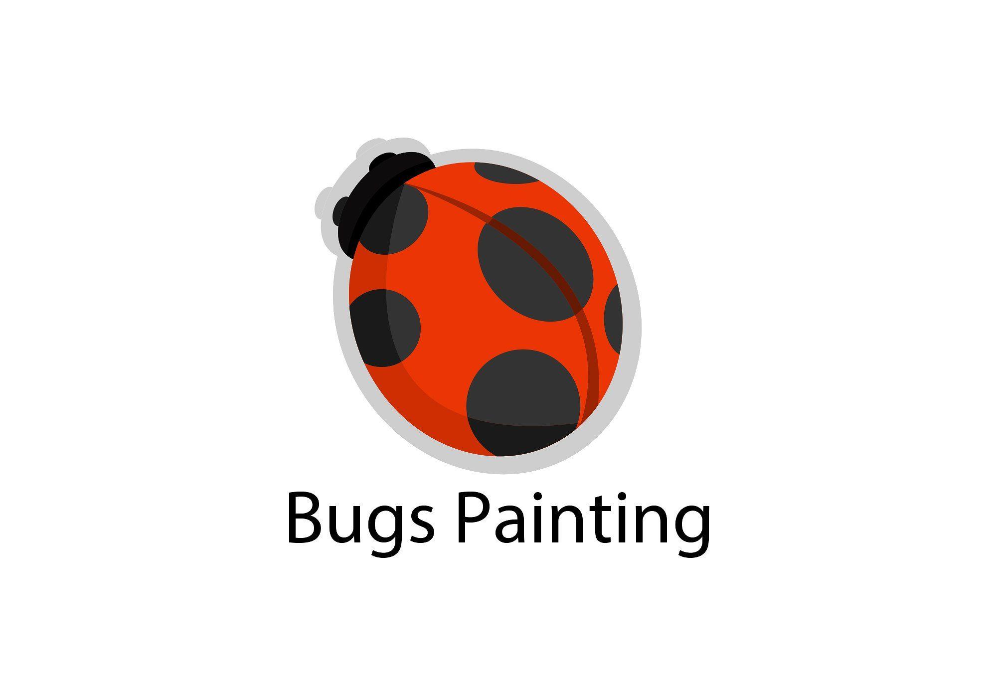 Insect Sports Logo - Logo Bugs Painting ~ Logo Templates ~ Creative Market