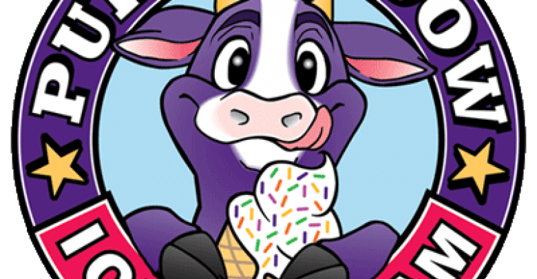 Cow Ice Cream Logo - Have you ever seen a Purple Cow?