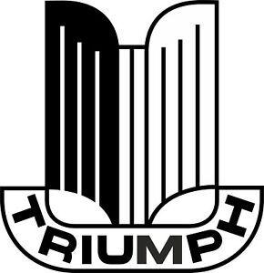 Triumph TR6 Logo - TRIUMPH TR6 TR7 TR8 Spitfire Sprint Laurel Logo 5