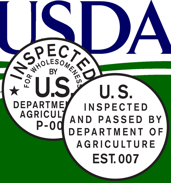 USDA Logo - USDA Meat and Poultry Inspection Marks, Icons, Labels - FREE Vector ...