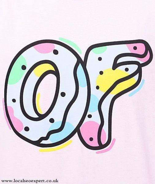 Cartoon Odd Future Logo - Odd Future Of Logo T Shirt Pink Exclusive T Shirt Factory Price