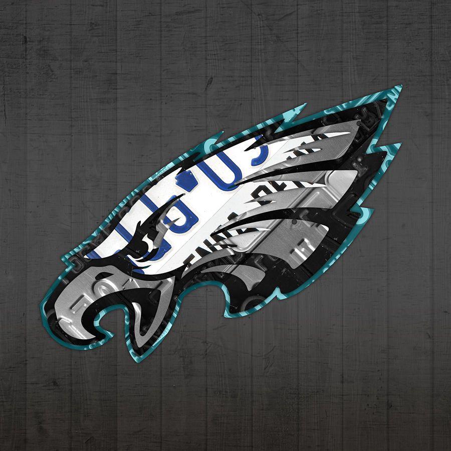 Eagles Football Team Logo - Philadelphia Eagles Football Team Retro Logo Pennsylvania License ...