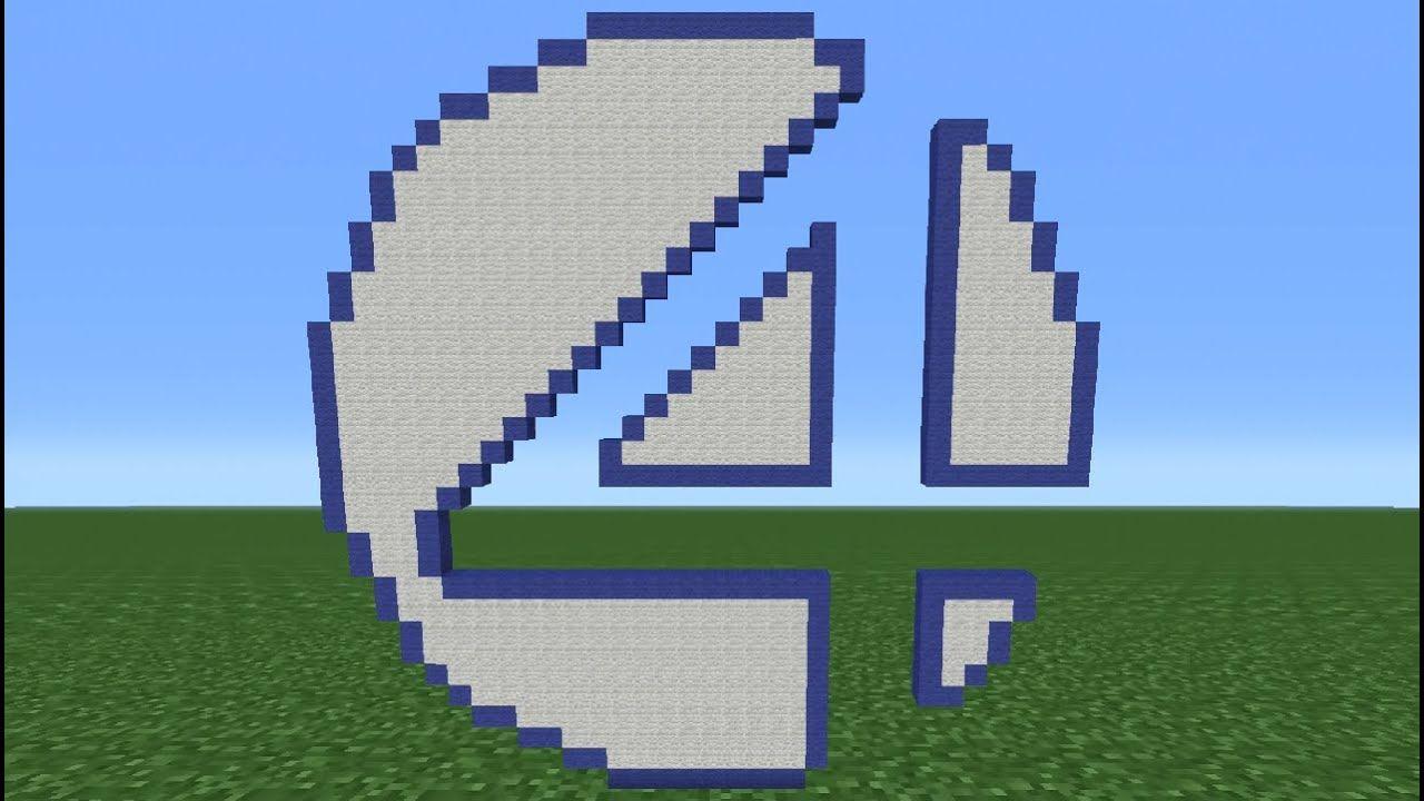 Minecraft TSMC Logo - Minecraft Tutorial: How To Make The Fantastic Four Logo - YouTube