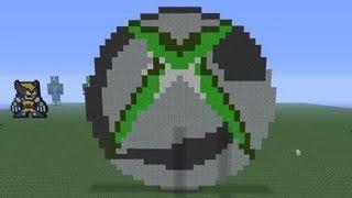 Minecraft TSMC Logo - Minecraft Pixel Art: Xbox360 Logo Tutorial