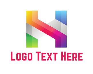 Colorful H Logo - Tech Logo Maker | Create Your Own Tech Logo | Page 29 | BrandCrowd