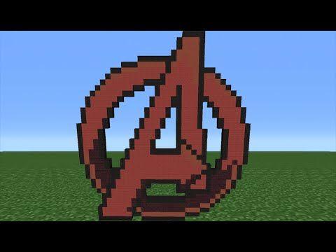 Minecraft TSMC Logo - Minecraft Tutorial: How To Make The Avengers Logo