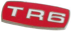 Triumph TR6 Logo - Triumph TR6 logo lapel pin - red | eBay