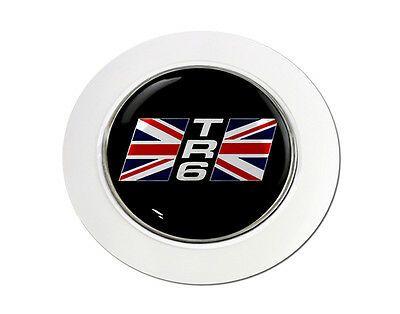 Triumph TR6 Logo - TRIUMPH TR6 UNION Jack Logo Permit Holder - £3.99