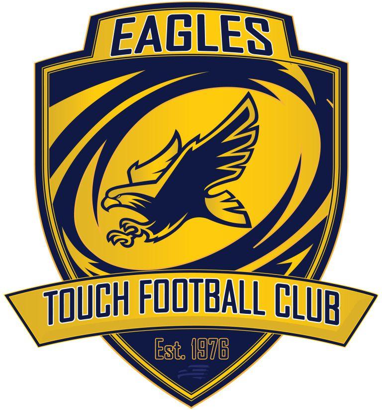 Eagles Football Team Logo - Club Logos - Eagles Touch Football Club - SportsTG