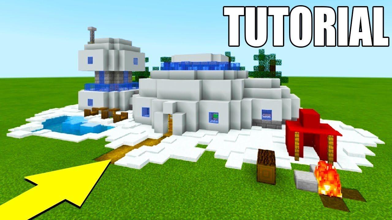 Minecraft TSMC Logo - Minecraft Tutorial: How To Make The Ultimate Snow House In Minecraft