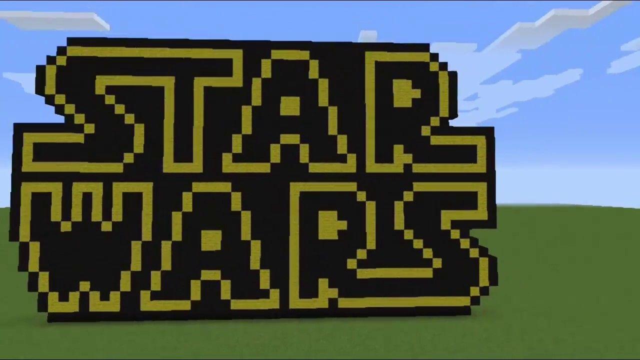 Minecraft TSMC Logo - How to Make the Star Wars Logo in Minecraft - YouTube