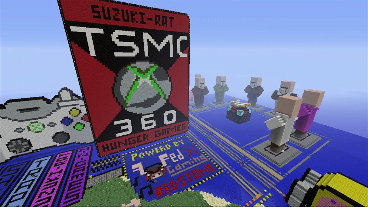 Minecraft TSMC Logo - TSMC Hunger Games World tour 1 Minecraft xbox 360