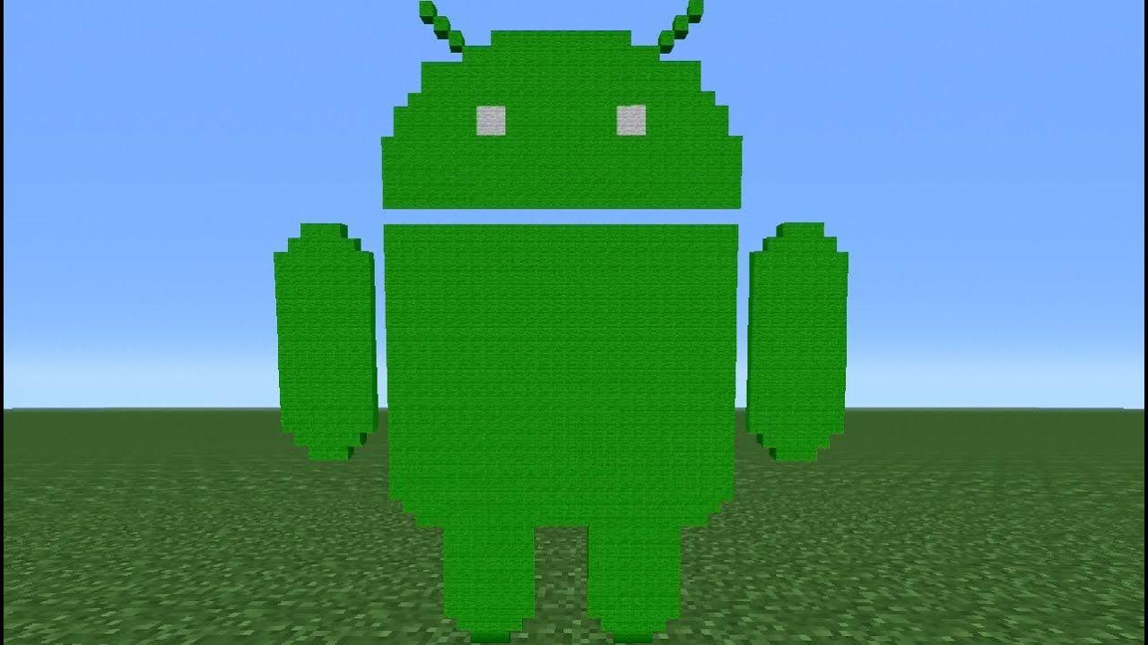 Minecraft TSMC Logo - Minecraft Tutorial: How To Make The Android Logo - YouTube