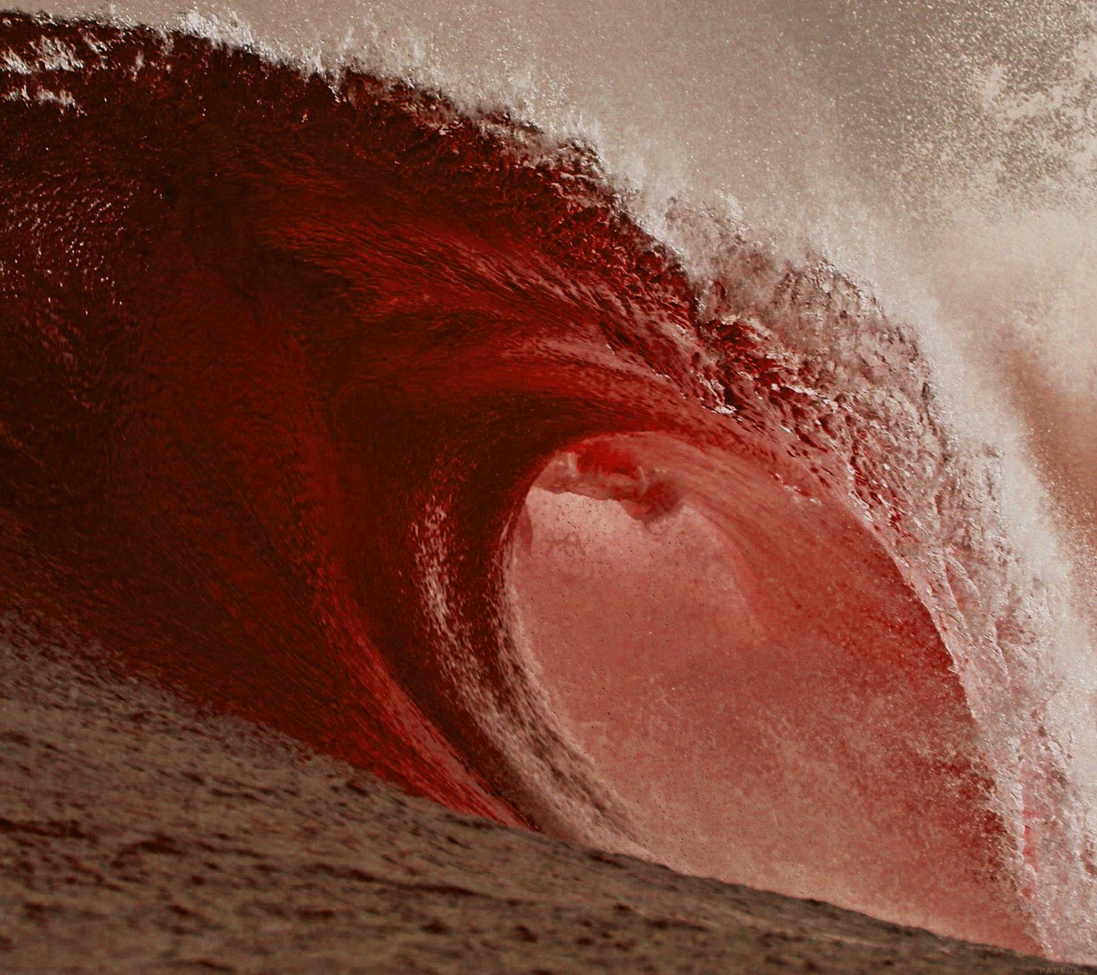 Tidal Wave Red Logo - Red Tide is Turning Against Tribal Disenrollment