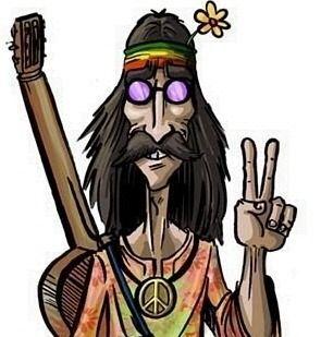 Hippie Cartoon Logo - Hippie culture | Peace Signs in 2019 | Hippie peace, Hippie art ...