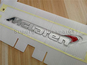 McLaren 650s Logo - McLaren Genuine 650S Rear Bumper Rad Emblem Badge# 1213A4785CP ...