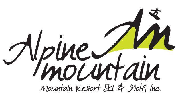 Mountain Ski Logo - Ski Resort Logo: Alpine Mountain