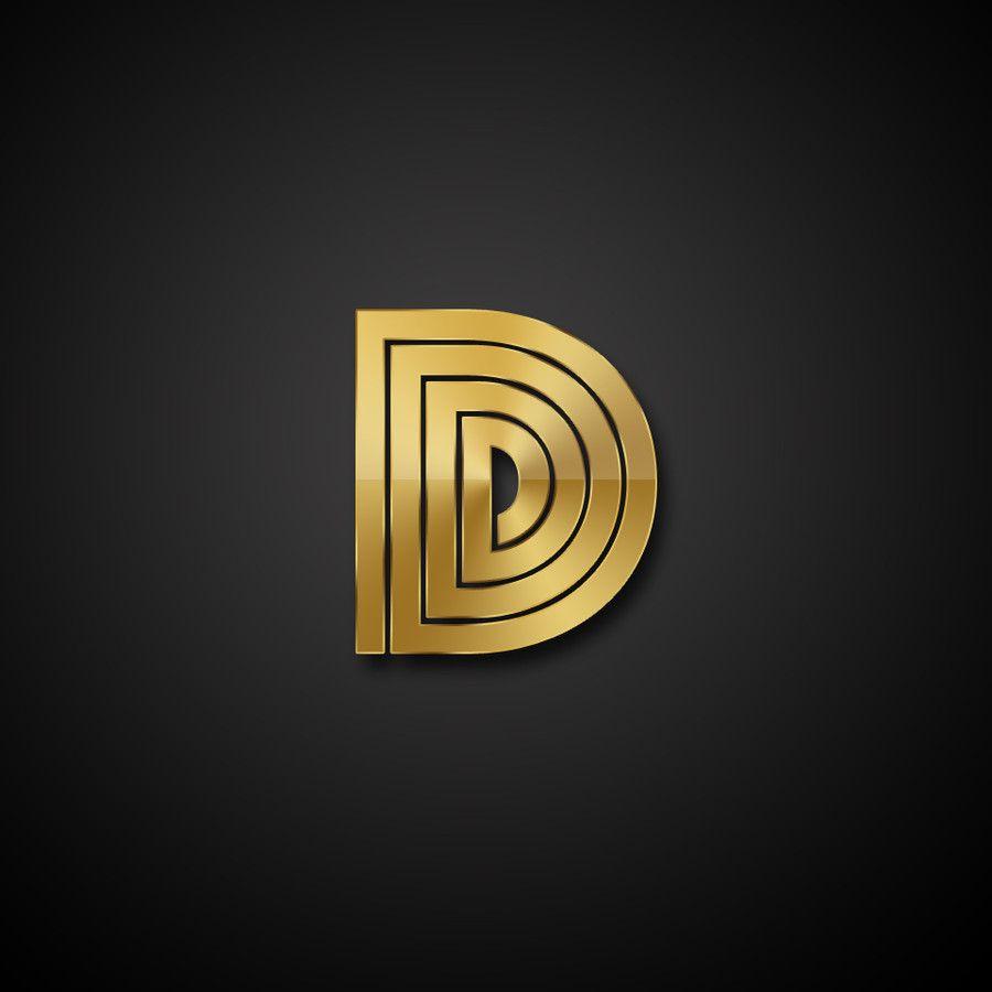 Gold D Logo - Entry by alfawidharta for Need a D logo