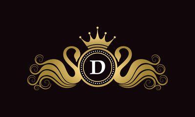 Gold D Logo - Royalty Free Image, Graphics, Vectors & Videos
