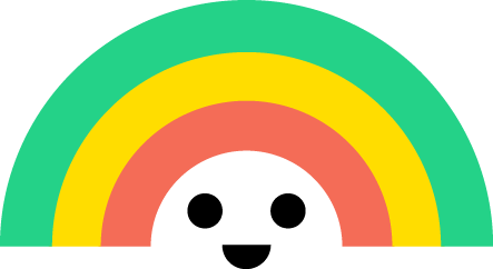 Rainbow Logo - Happy Rainbow Logo Download - Bootstrap Logos