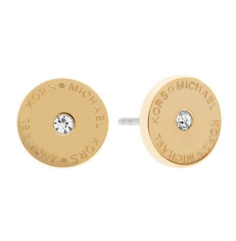 Gold D Logo - Michael Kors Earrings Logo Gold D MKJ4668710 | C W Sellors Fine ...