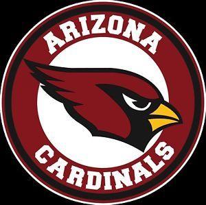 Arizona Cardinals Logo - Arizona Cardinals Circle Logo Vinyl Decal / Sticker 5 sizes!!