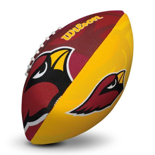 Arizona Cardinals Logo - Arizona Cardinals Wilson NFL Team Logo Junior Football | eBay