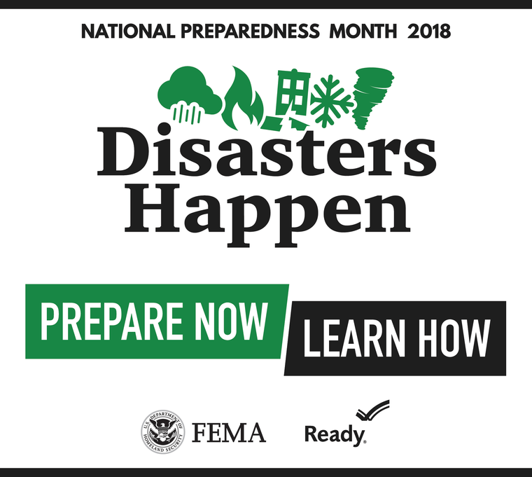 FEMA Logo - 2018 National Preparedness Month Logo | FEMA.gov