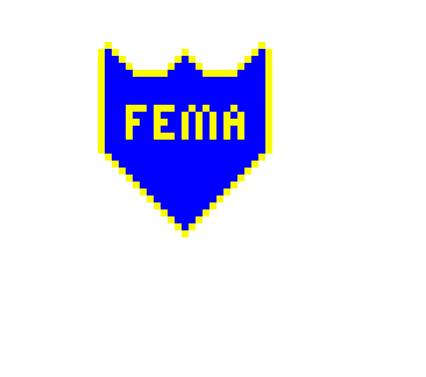 FEMA Logo - Fema Logo Mk I Pixel Art