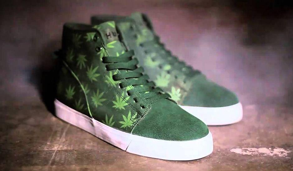 Weed Vans Logo - Weed Inspired Sneakers