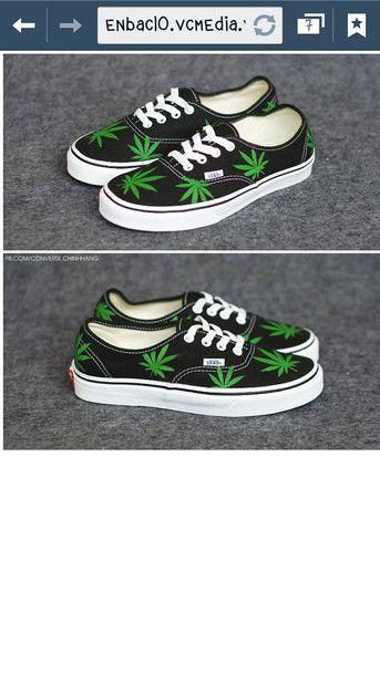 Weed Vans Logo - vans marijuana, vans, stylish - Wheretoget