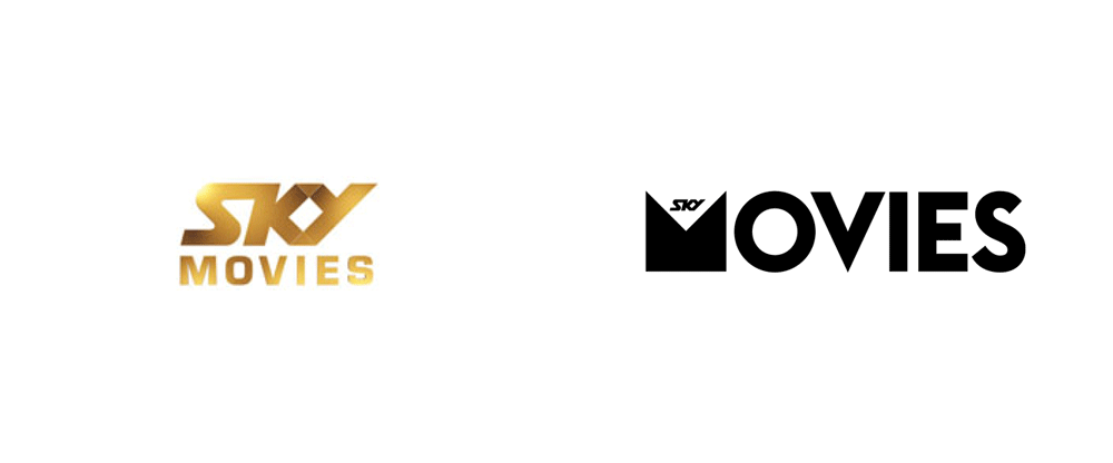 Movies Logo - Brand New: New Logo and On-Air Look for SKY Movies by Interbrand