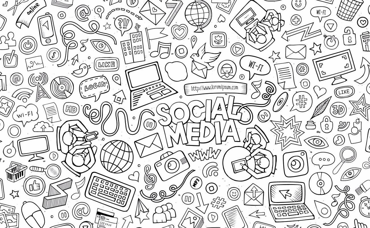 Pattern in a Social Media Logo - 6 Engaging Social Media Contests | Hudson