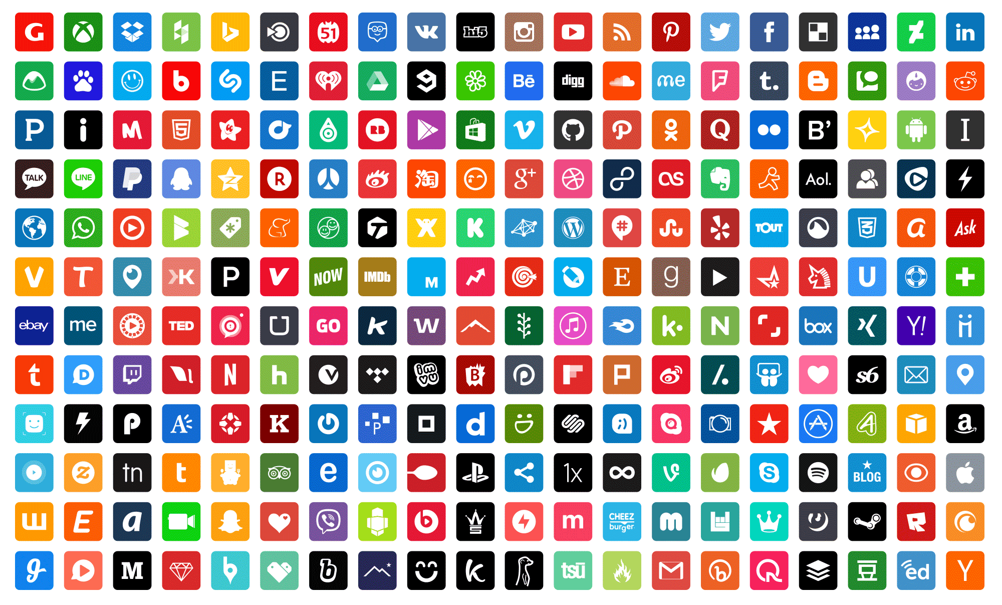 Pattern in a Social Media Logo - How to manage a mass of social media accounts - CF24.7 Blog