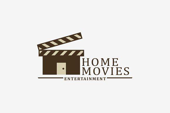 Movies Logo - Movies Home Logo ~ Logo Templates ~ Creative Market