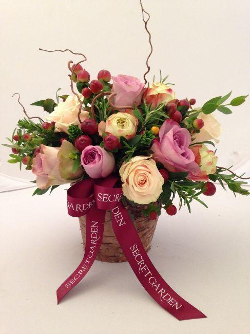 Rustic Rose Flowers Logo - Rustic Rose Bark Arrangement | The Claygate Flower House | Claygate ...