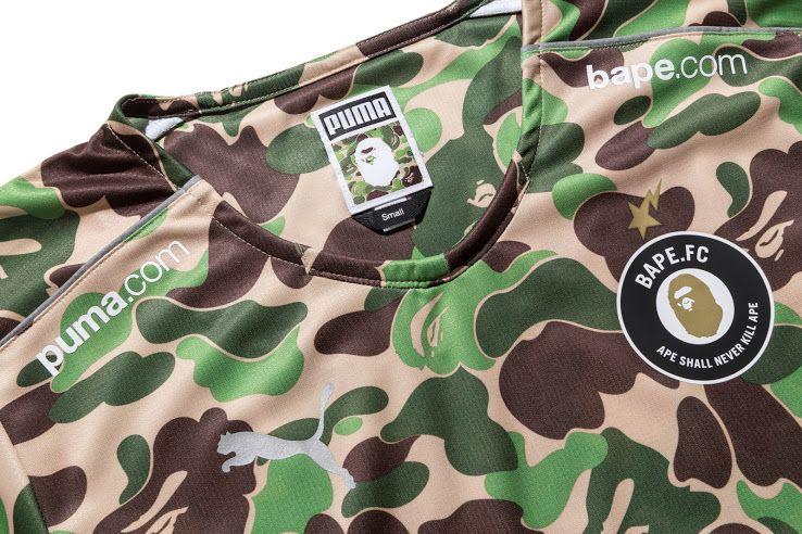 BAPE Football Logo - Classy Puma BAPE FC Kits Revealed - Footy Headlines