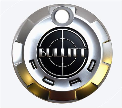 Bullitt Logo - Mustang Bullitt Deck Lid Emblem (08-09) - LMR.com