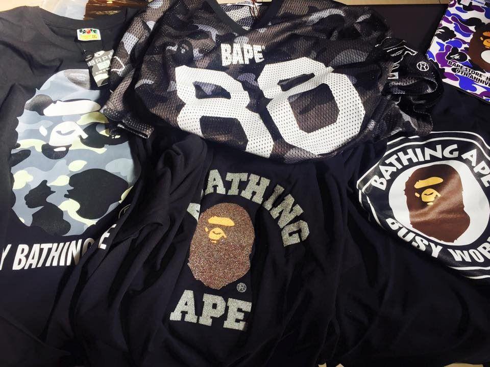 BAPE Football Logo - Unboxing Bathing Ape (BAPE) Glass Beads, GITD, Football Jersey Mesh