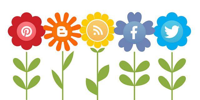Pattern in a Social Media Logo - Social media integration: How to add social media icons to your
